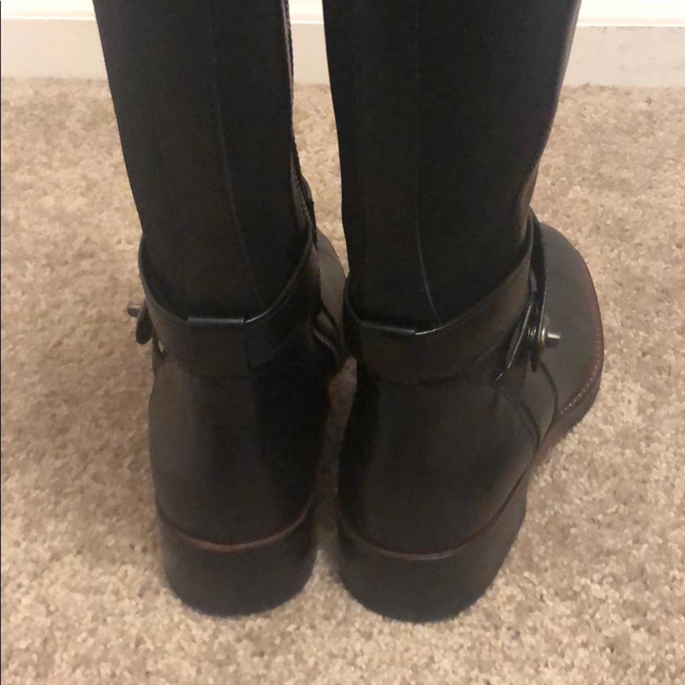 Coach Turnlock Riding Boots - Picture 3 of 7